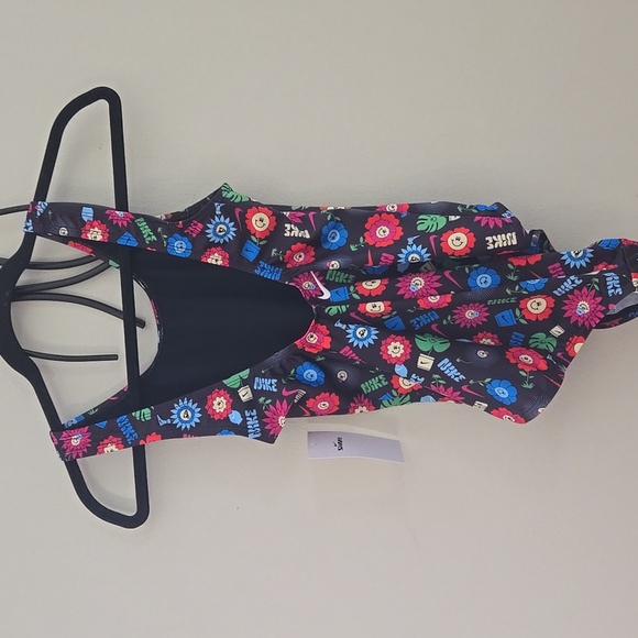 Nike Swim Garden Party Big Kids size LARGE NWT - Picture 5 of 12